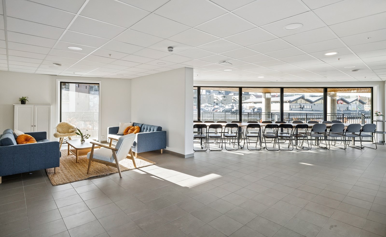 Felles festlokale som kan benyttes av beboerne. Galleribilde