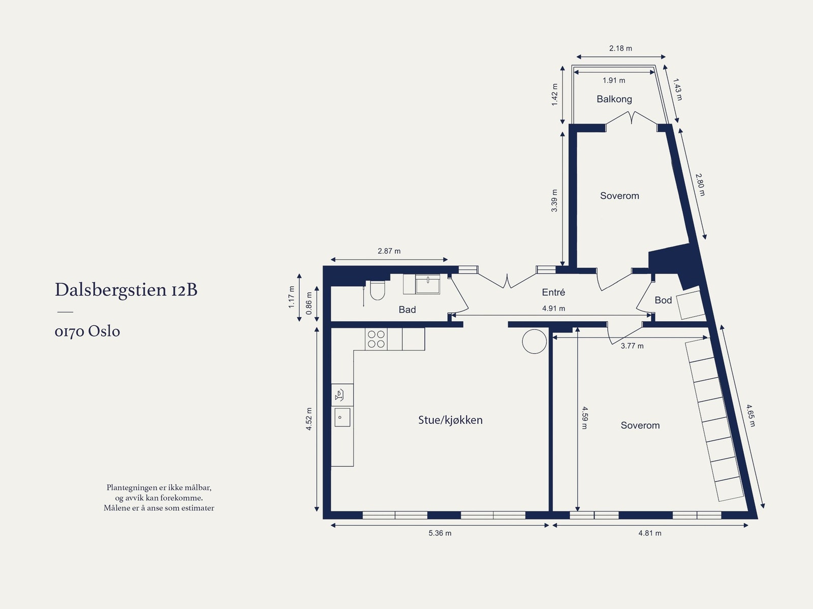 Alternativ plantegning. Galleribilde