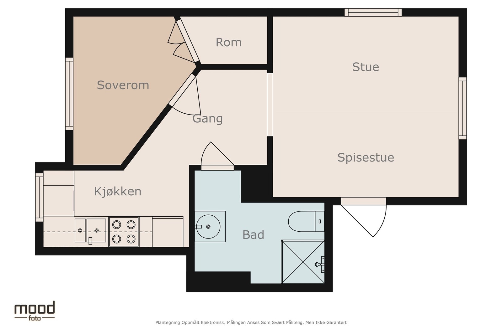 ASK Eiendomsmegling - Plantegning Galleribilde