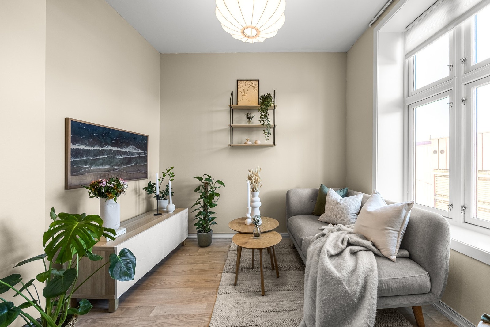 Leiligheten er både fin og praktisk, med optimal planløsning. Galleribilde