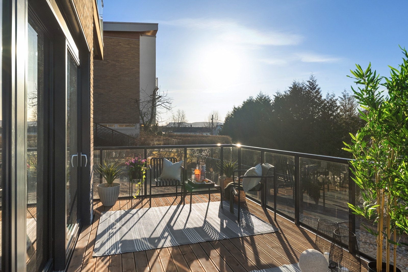 Det gode liv på Bekkestua -stille og rolig beliggenhet, uten trafikkstøy Galleribilde