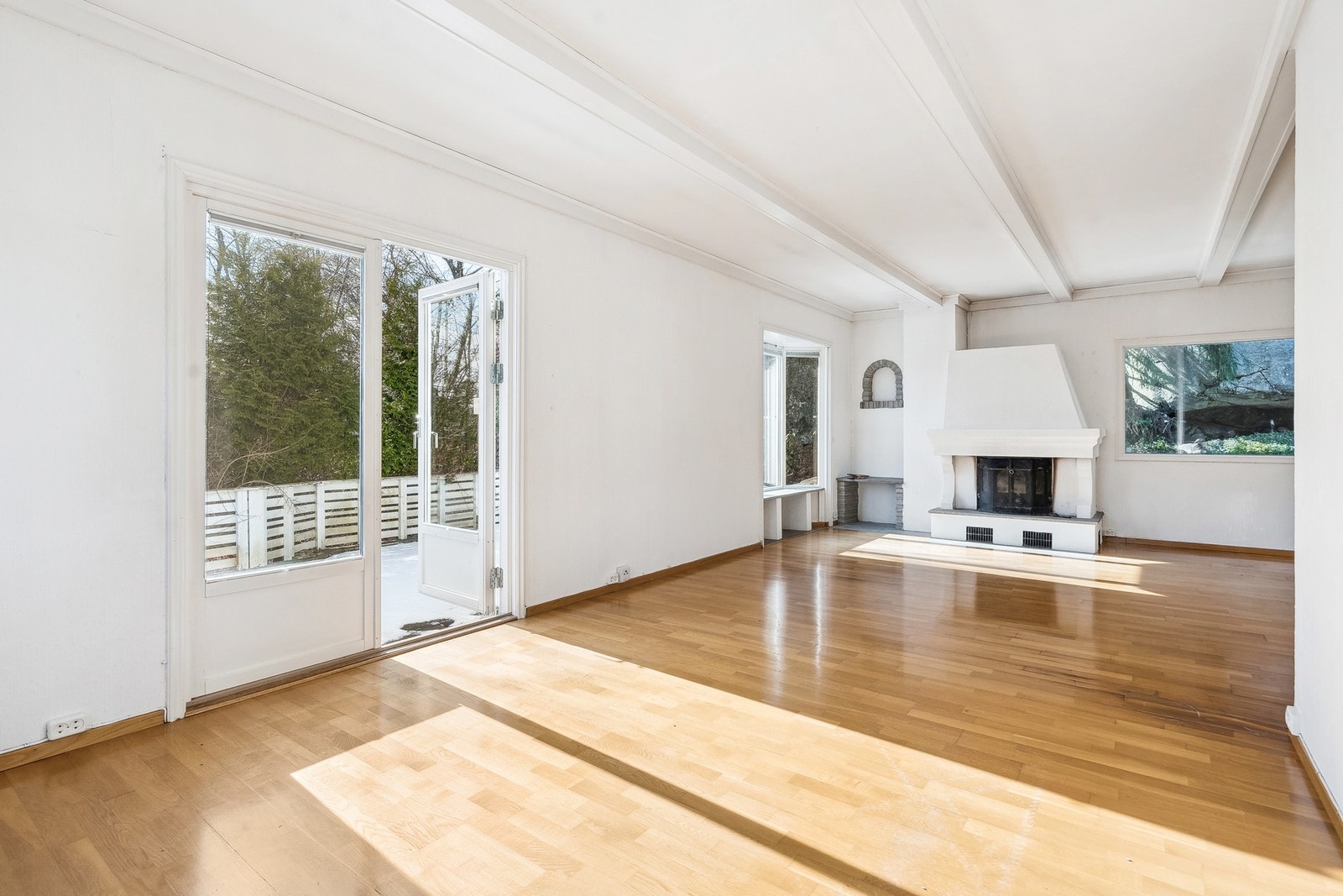 Stuen har gode møbleringsmuligheter og kan tilpasses din stil. Galleribilde