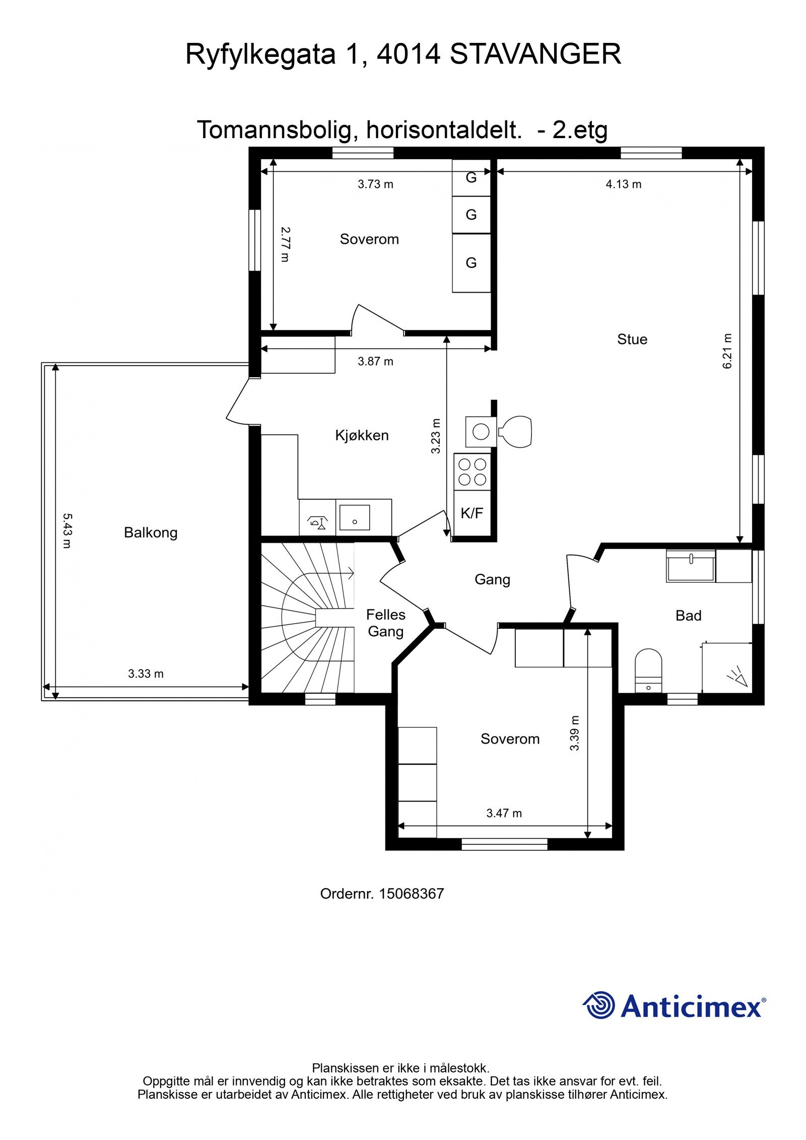 Plantegning | 2. etasje Galleribilde