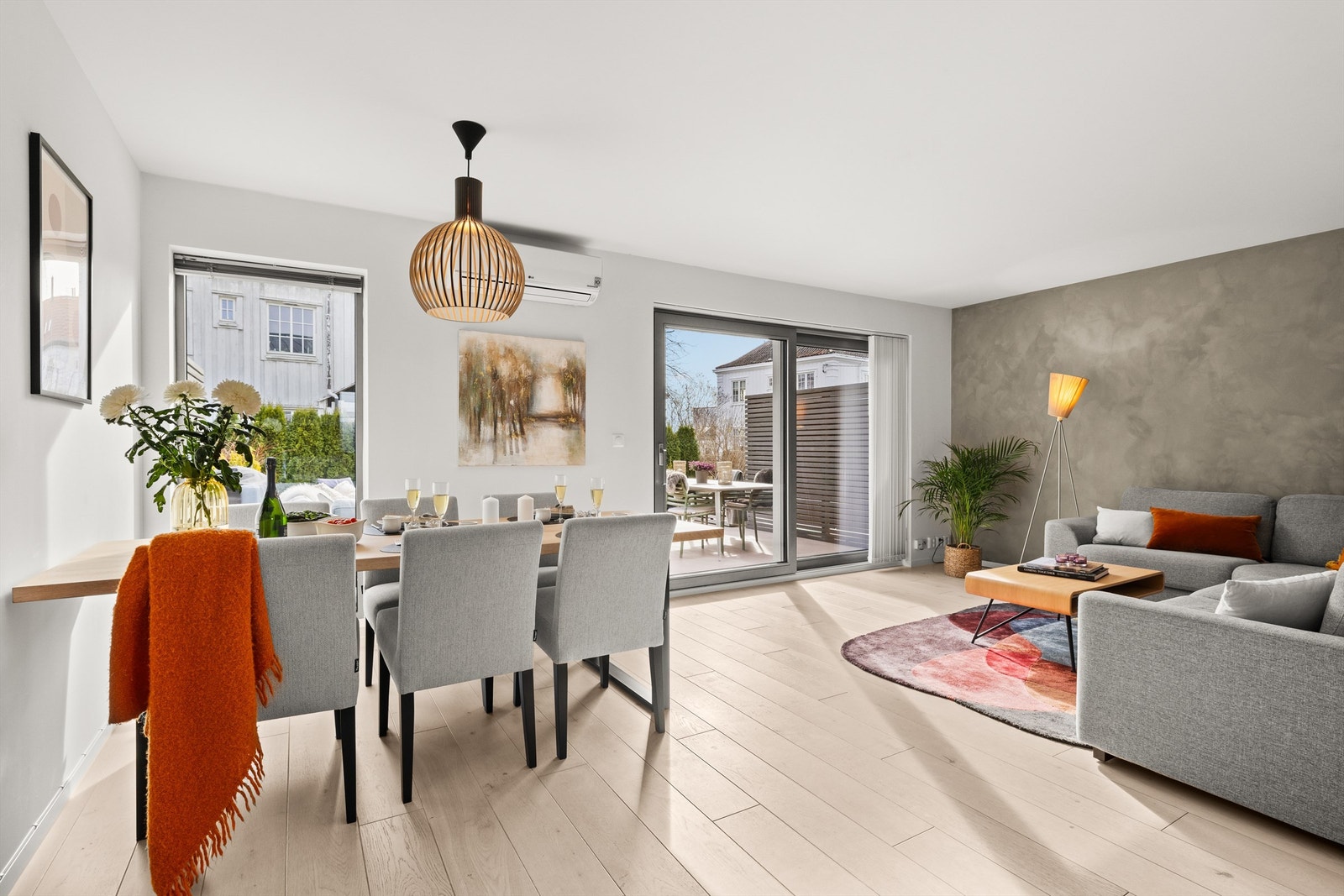 Lys og hyggelig stue Galleribilde