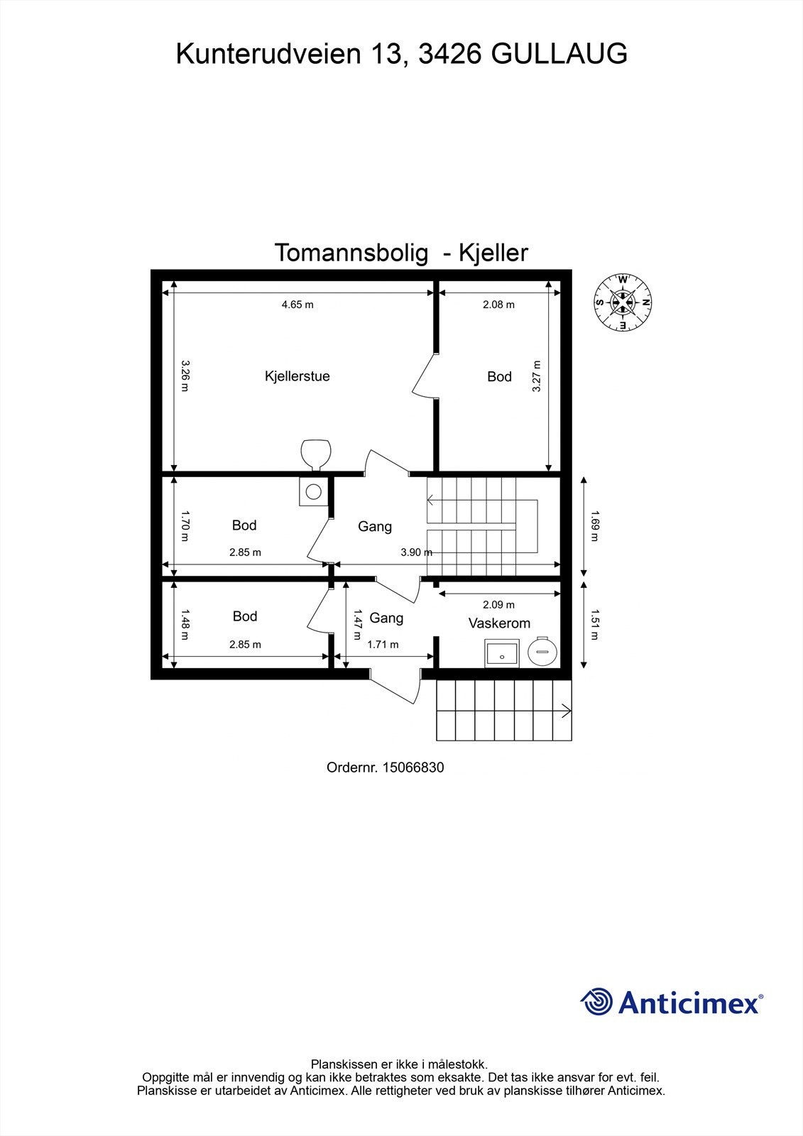 Plantegning - Kjeller Galleribilde