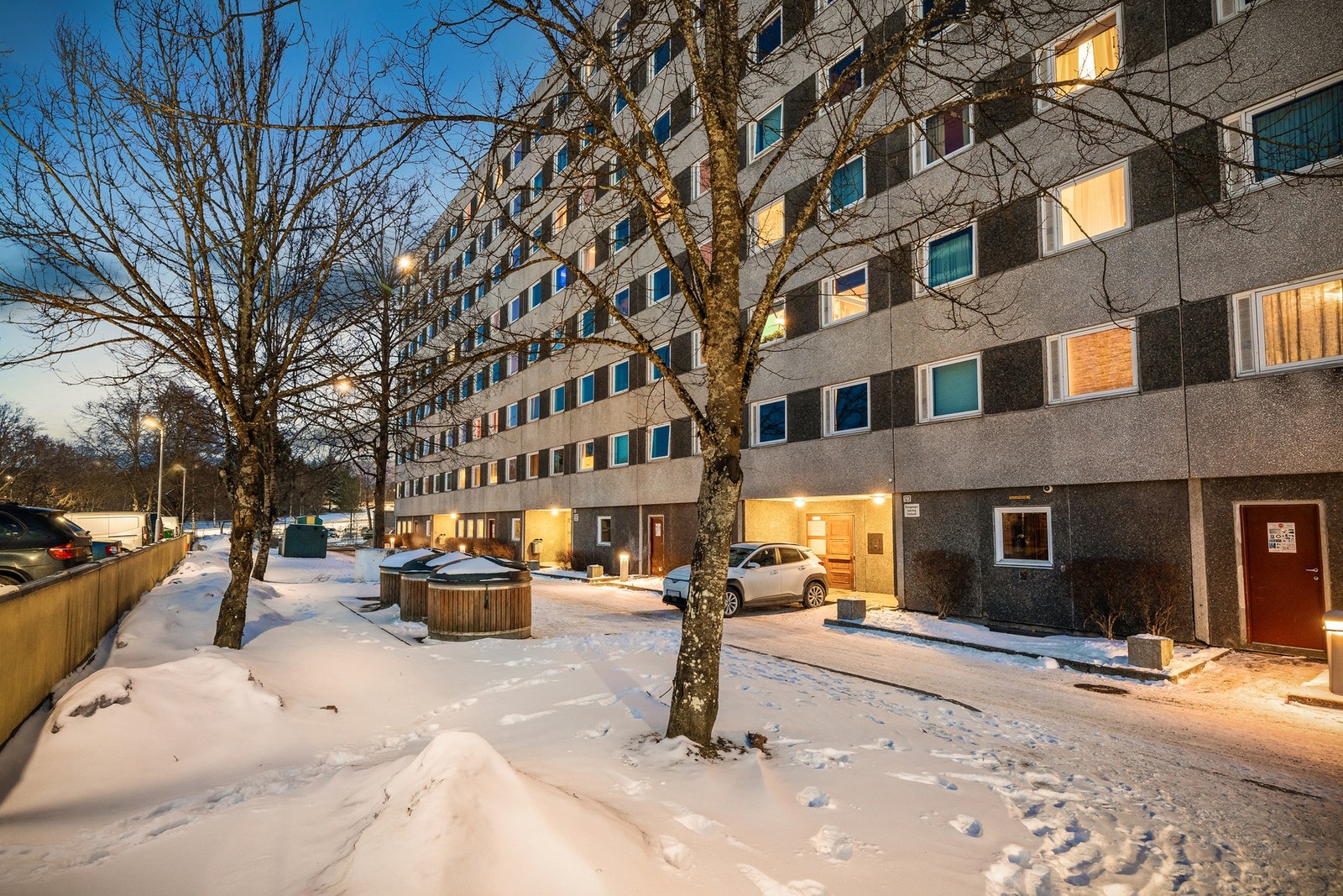 Garver Ytteborgs vei 125 ligger godt til på en høydetopp i borettslaget Galleribilde