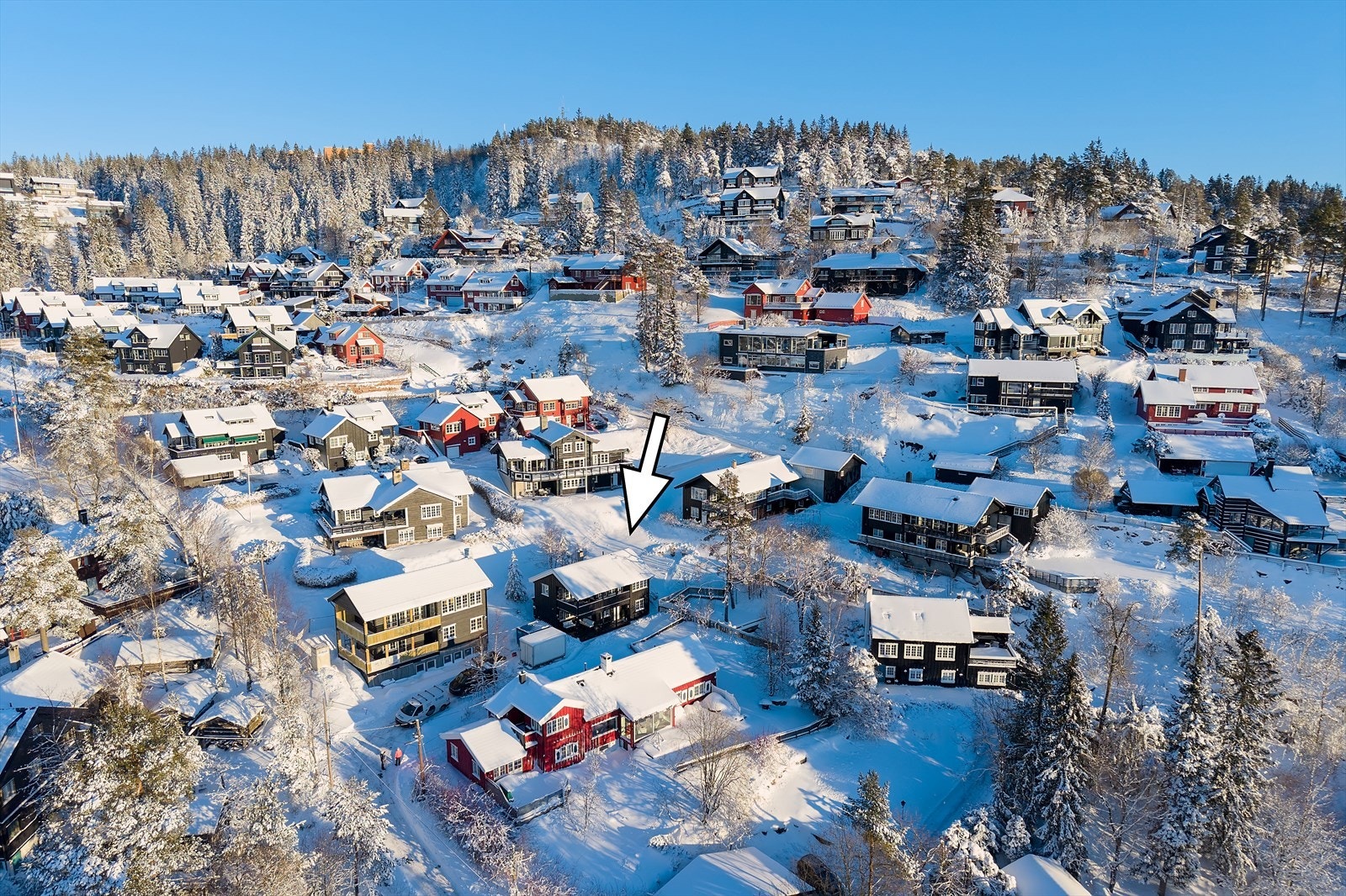 Her bor du behagelig tilbaketrukket i tett kontakt med naturen, samtidig som storbyen bare er en kort kjøretur unna. Galleribilde