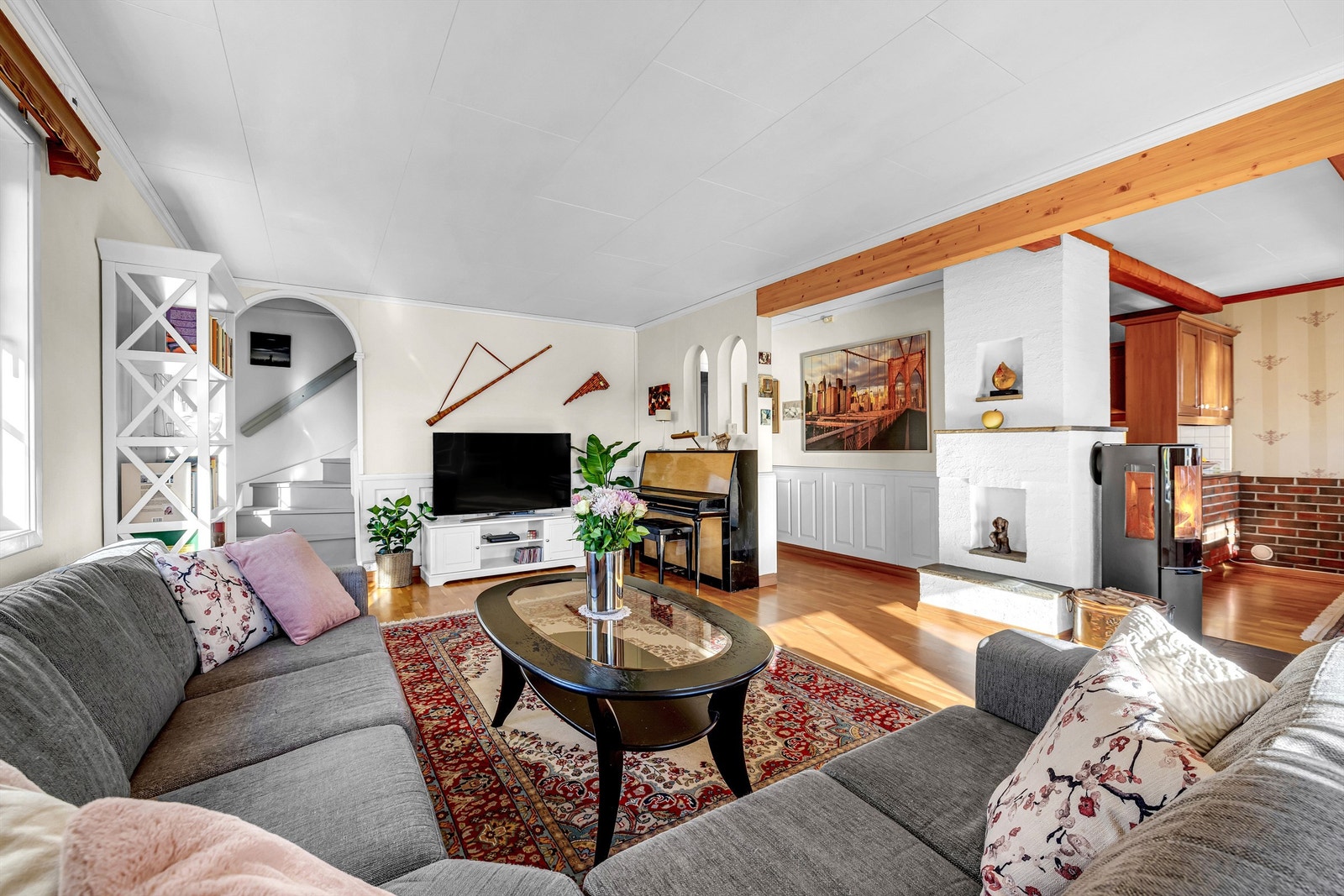 Egen sone for avslapping i sofagruppen. Galleribilde