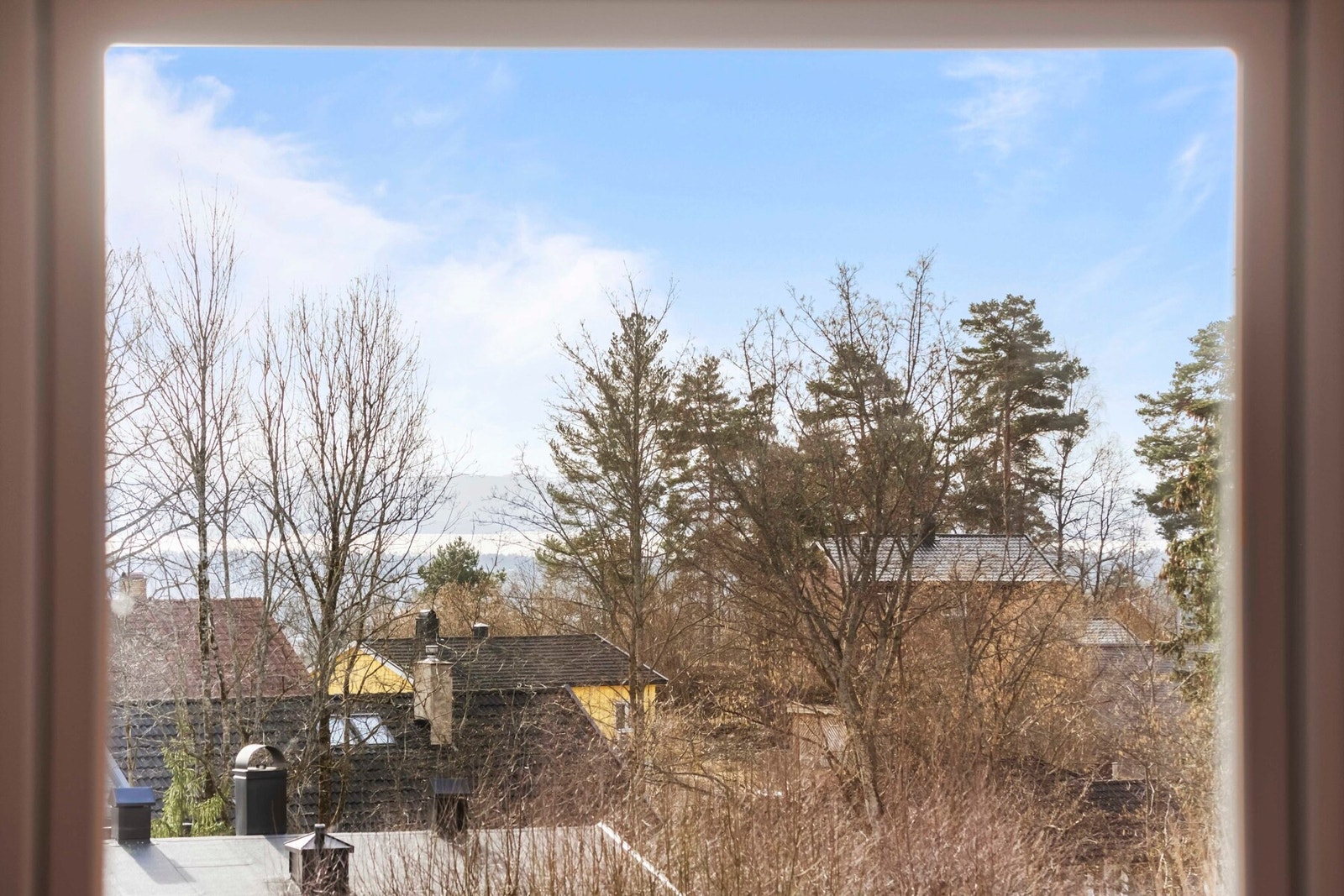 Utsikt fra soverommet. Galleribilde