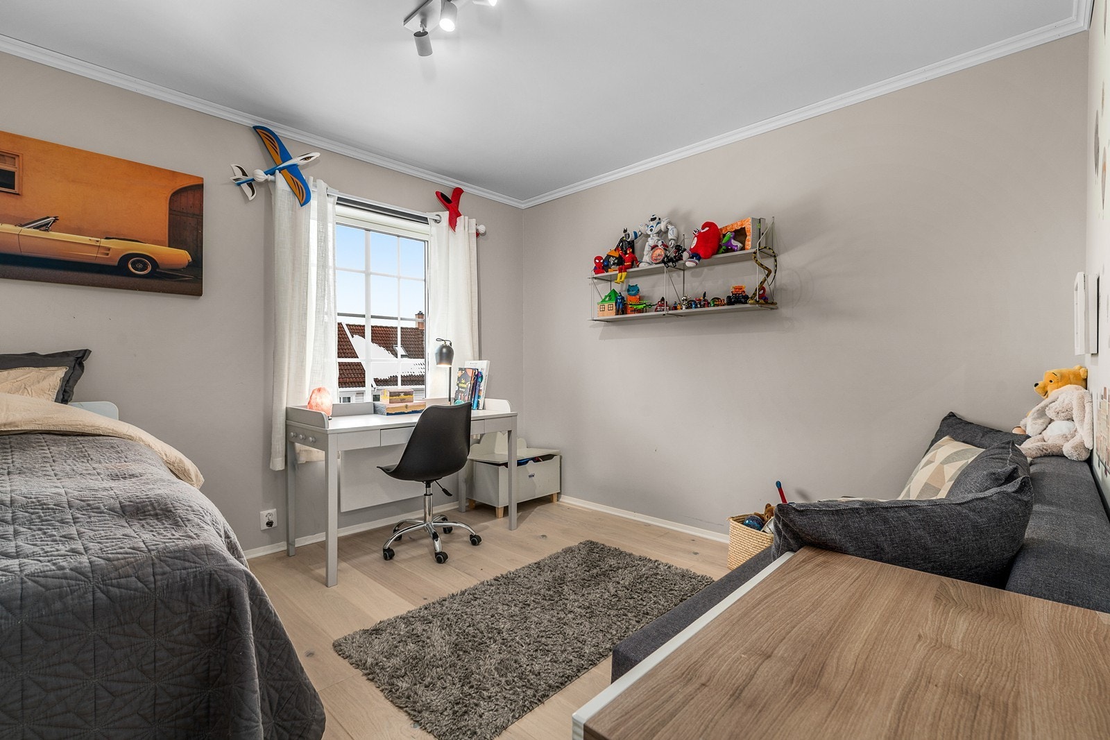 Også soverom 2 er av god størrelse. Galleribilde