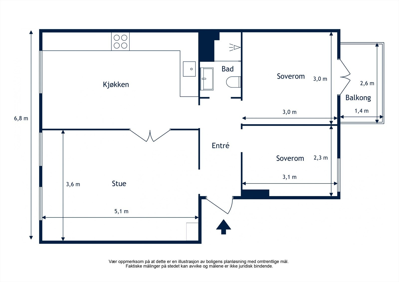 Plantegning - 2. etasje Galleribilde