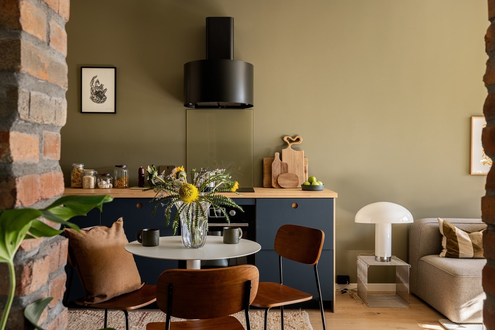 Malt i smakfulle tidsriktige paletter. Galleribilde