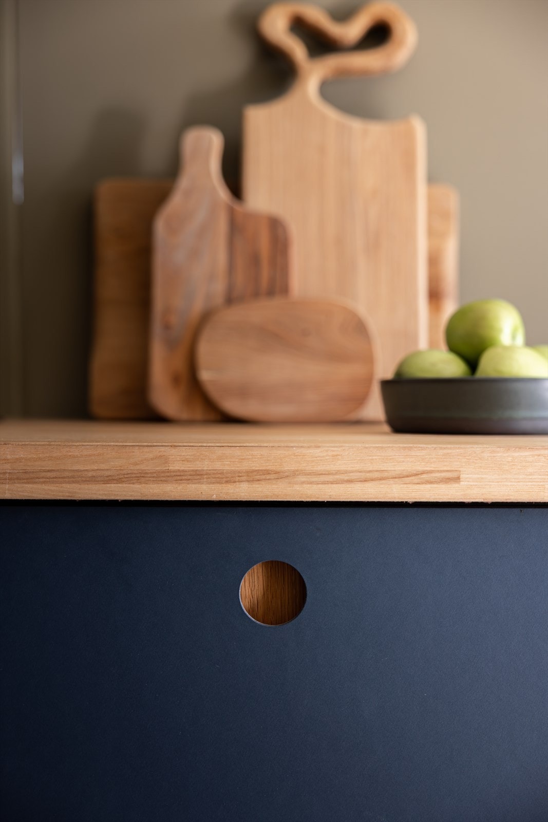 Kjøkkenet har en original, smakfull utførelse. Galleribilde