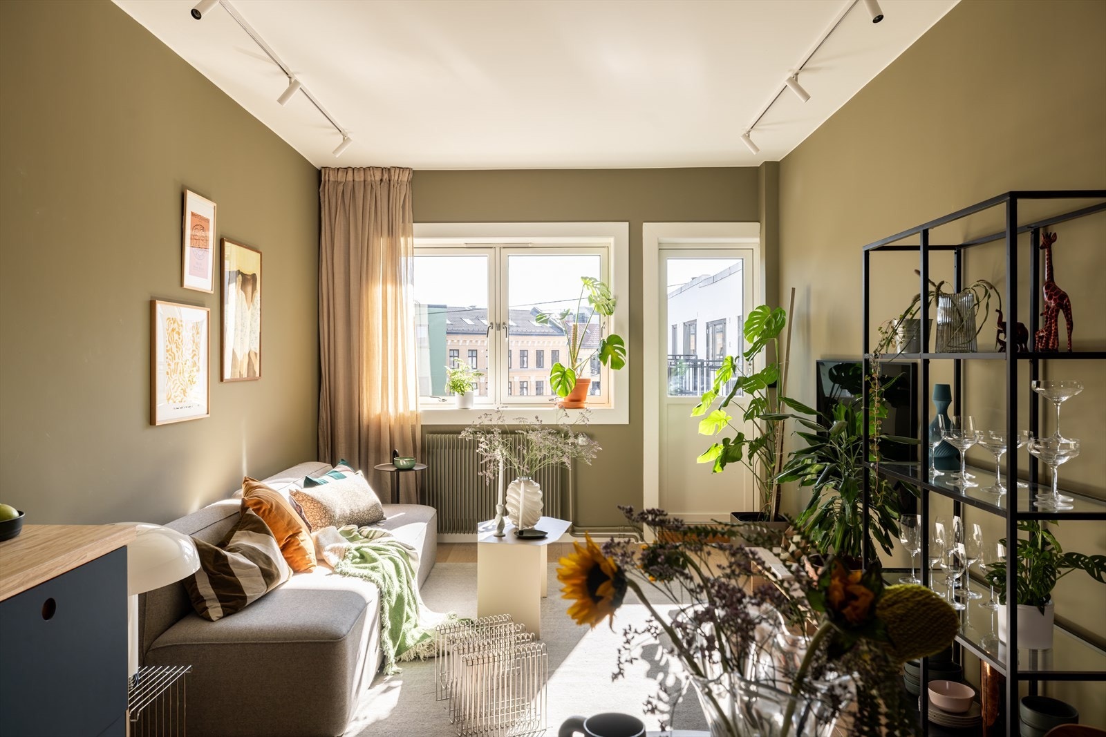 God avstand til naboblokkene. Galleribilde