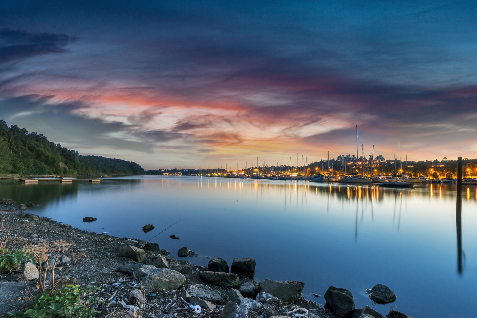 Du spaserer til Bestumkilen på under ti minutter. Herifra er det mange vakre turstier utover mot Bygdøy Galleribilde