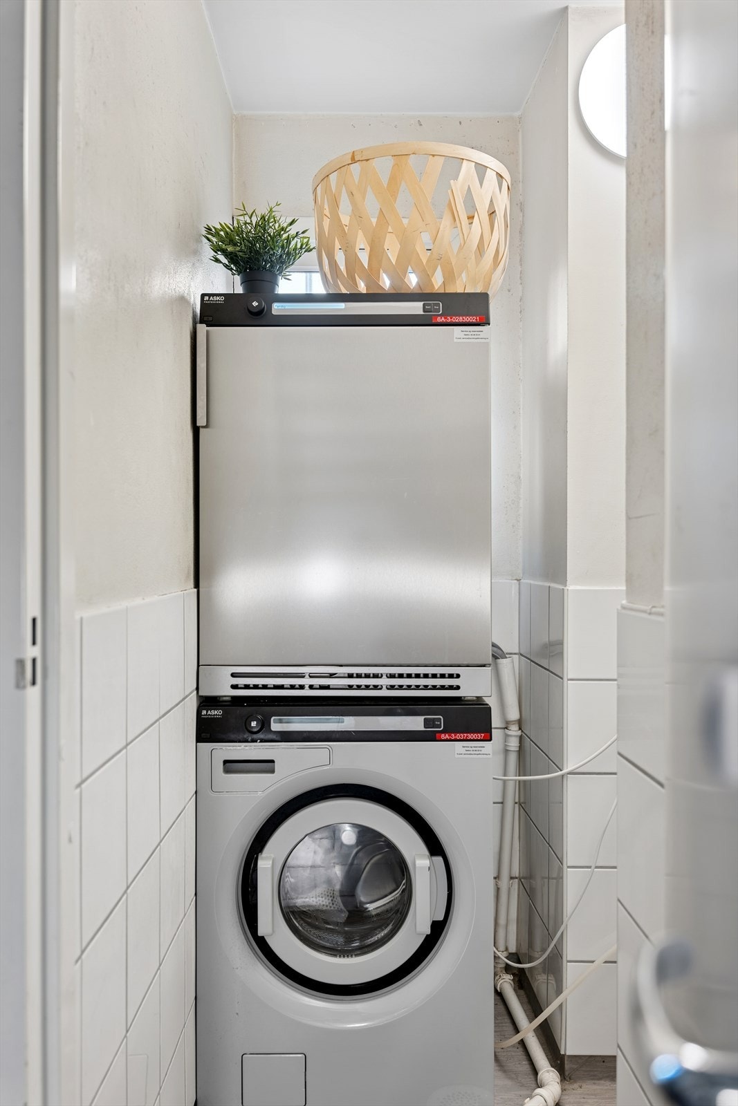 Fellesvaskeri i trappebod. Galleribilde