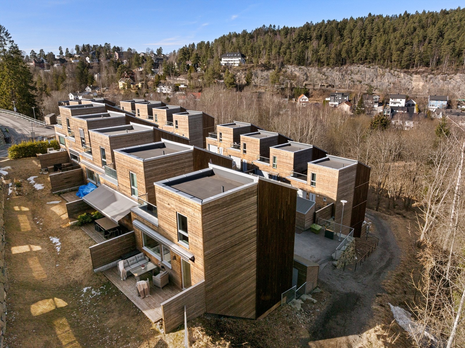 Dronefoto Galleribilde