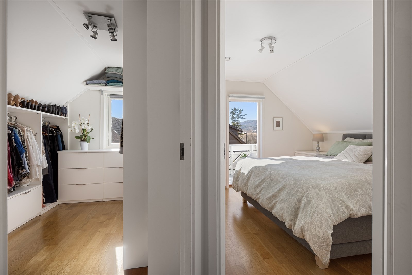 I boligens 2. etasje finner man tre tiltalende soverom. Galleribilde