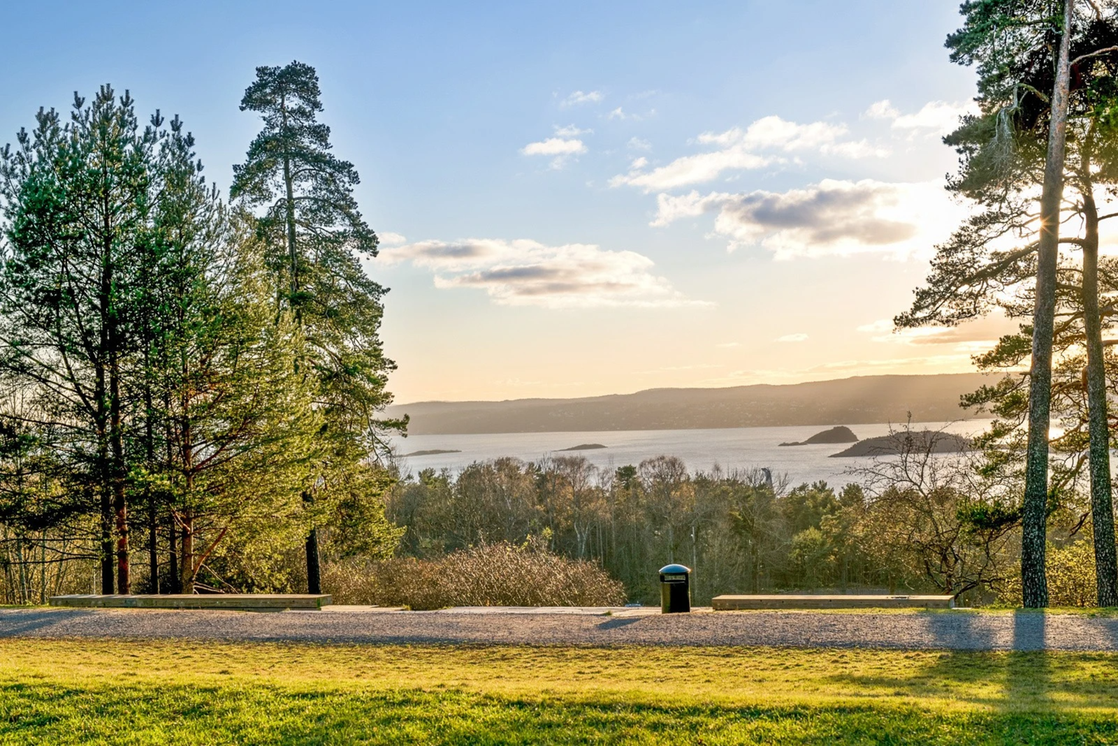Du finner også en rekke turmuligheter på Ekeberg med både vakker natur og upåklagelig utsikt: Ypperlig for både hygge og trening. Galleribilde