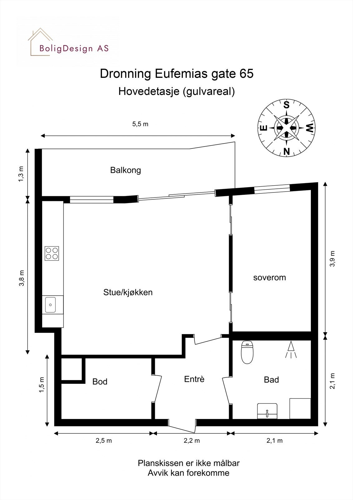 Plantegning. Galleribilde