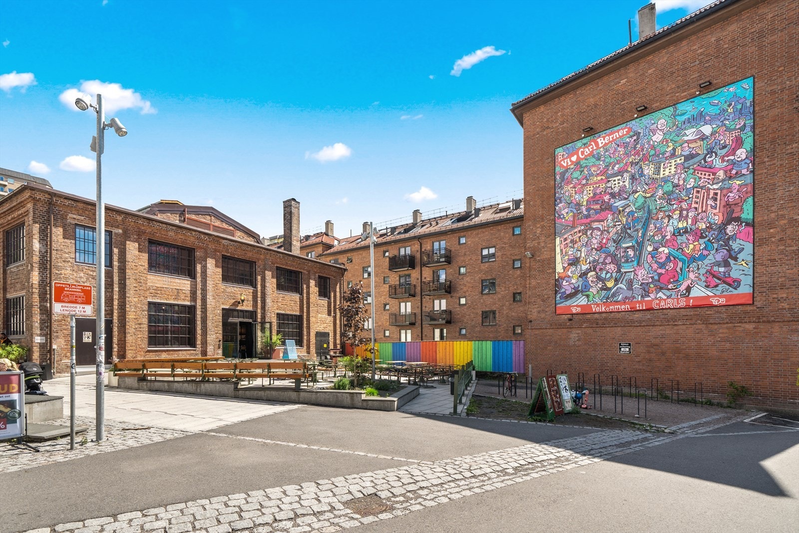 Det er gangavstand til Carl Berner, et mangfoldig og spennende sted, med et pulserende forenings- og kulturliv. Galleribilde