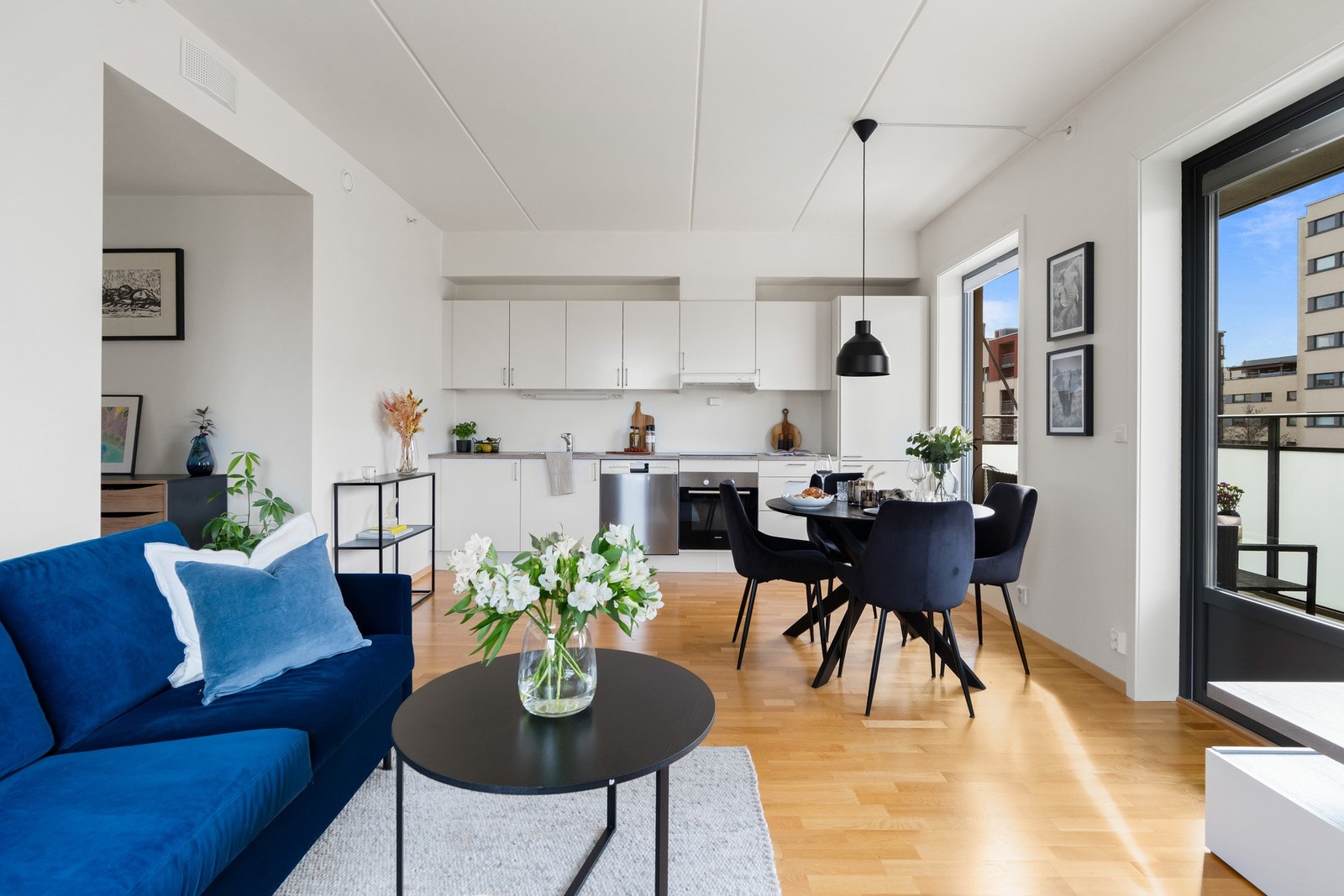 Her har du plass til ulike innredninger. Galleribilde