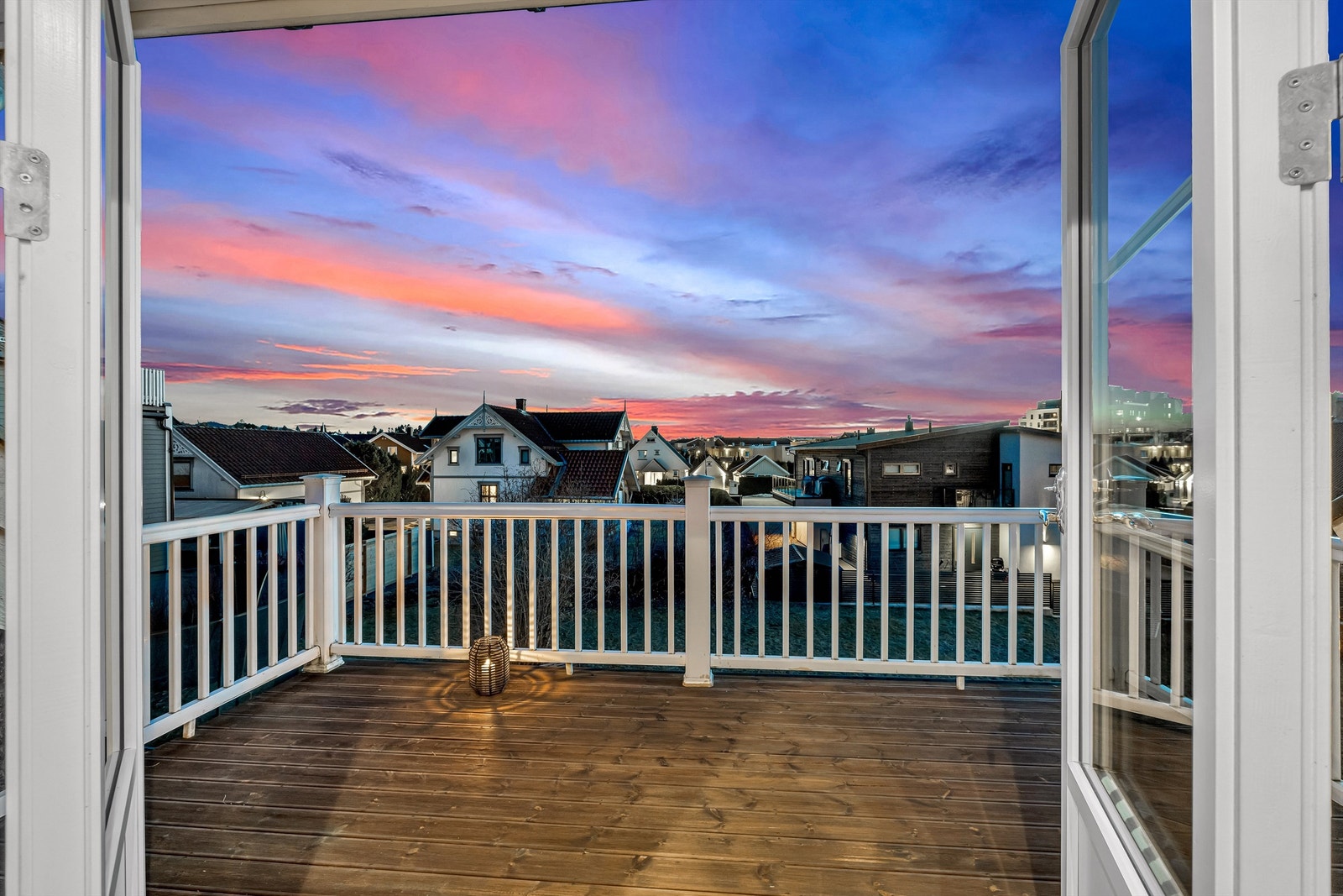 Flott utsikt og meget gode solforhold Galleribilde