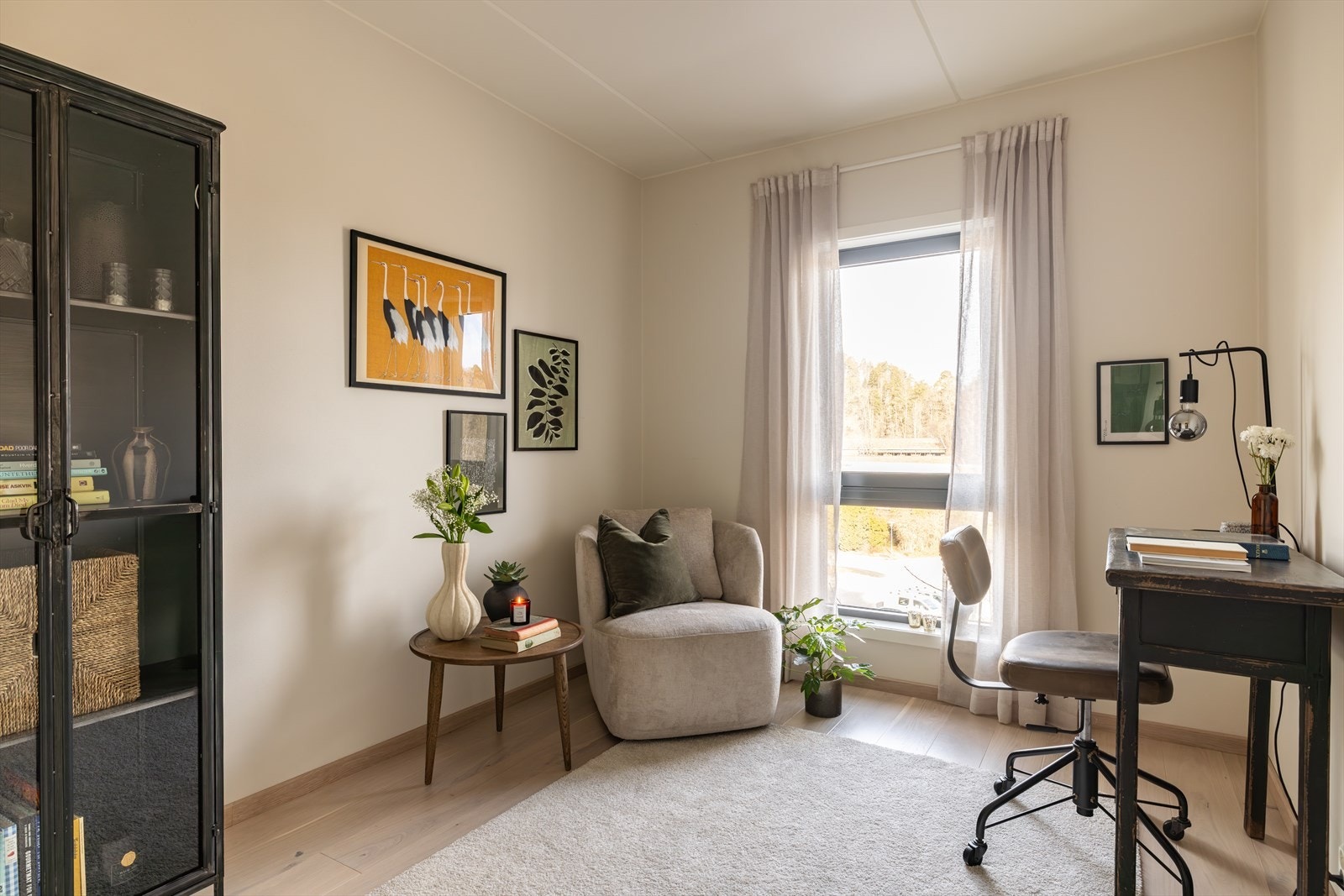 Soverom 3 - Disse rommene kan benyttes som soverom, gjesterom, kontor eller hobbyrom - avhengig av behov. Galleribilde