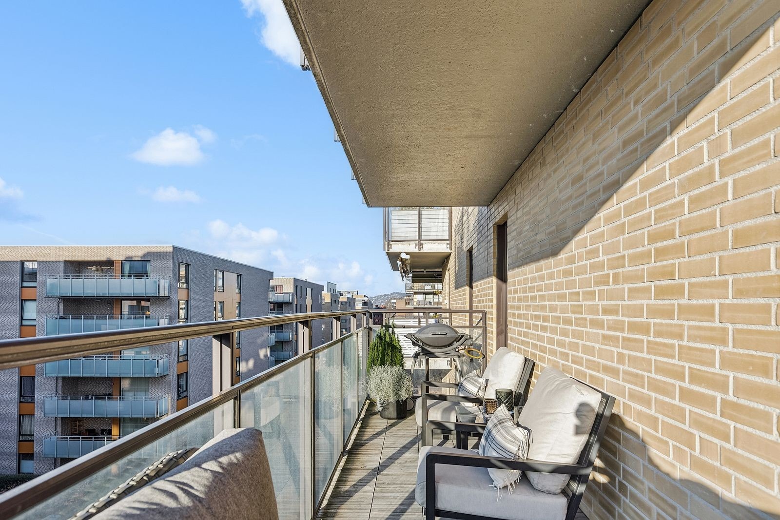 Du har gode solforhold fra morgen til ettermiddag. Galleribilde