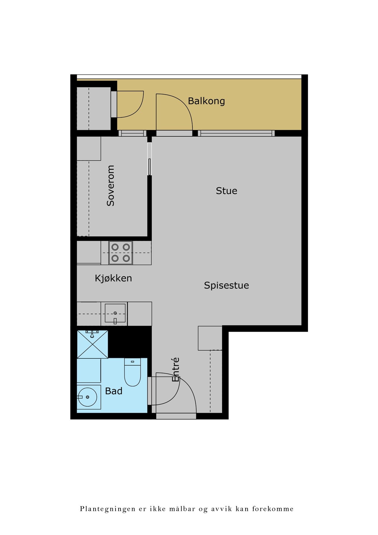 Plantegning. Galleribilde