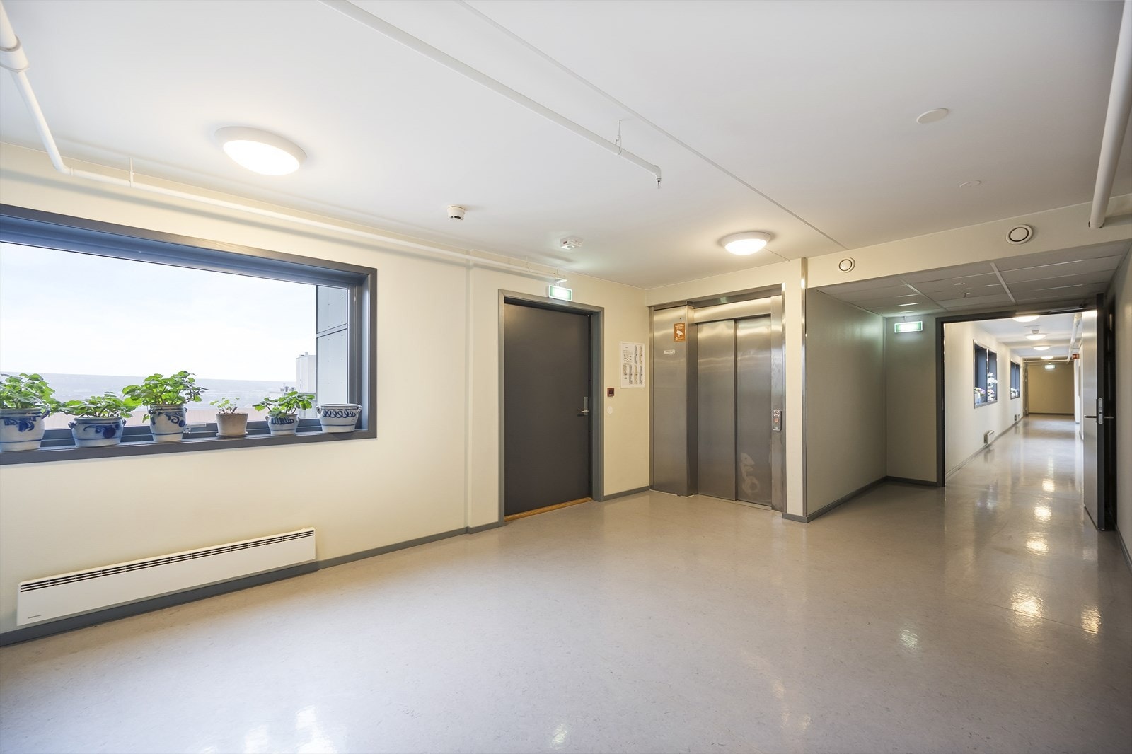 Det er heis i bygget. Galleribilde
