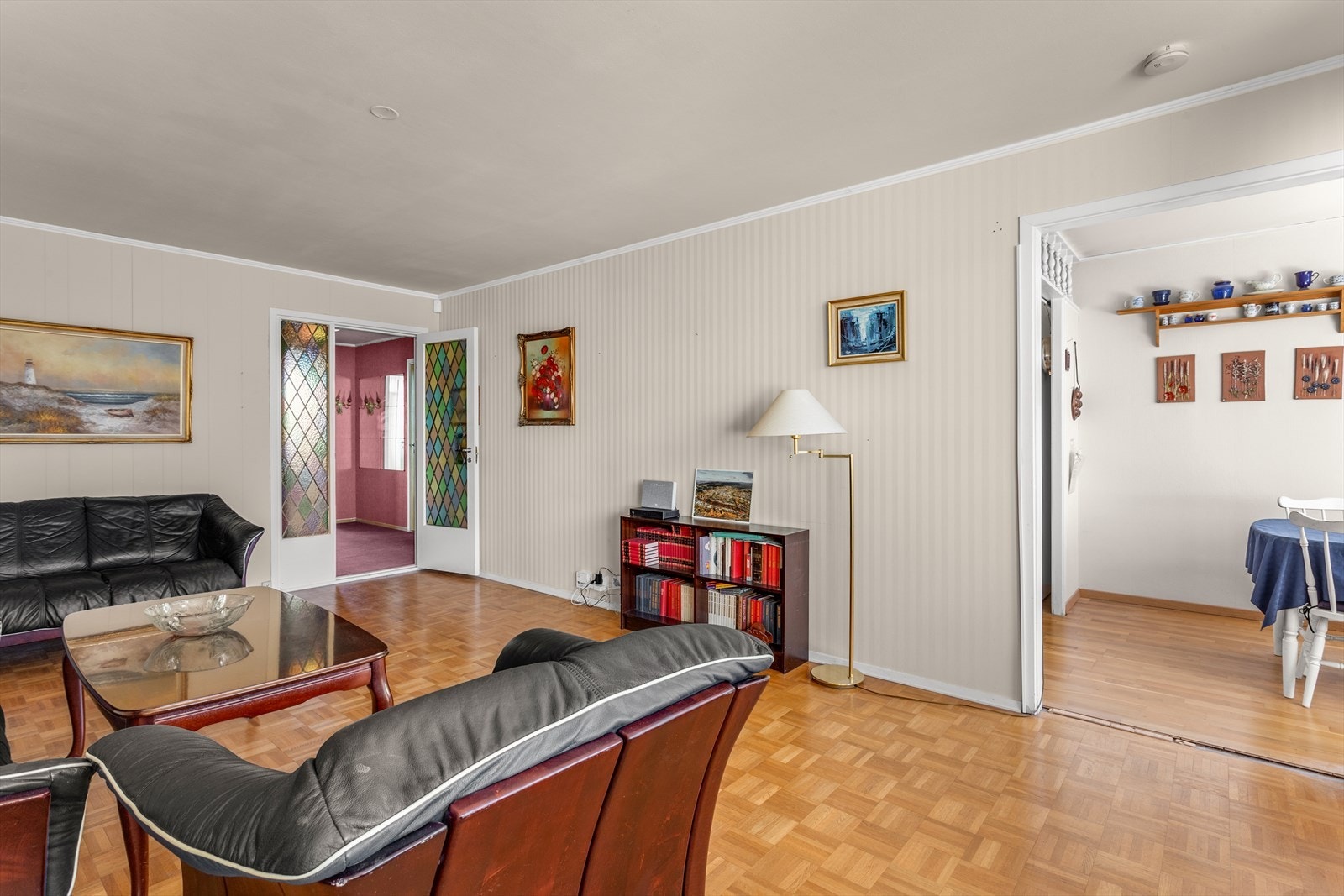 Romslig stue Galleribilde
