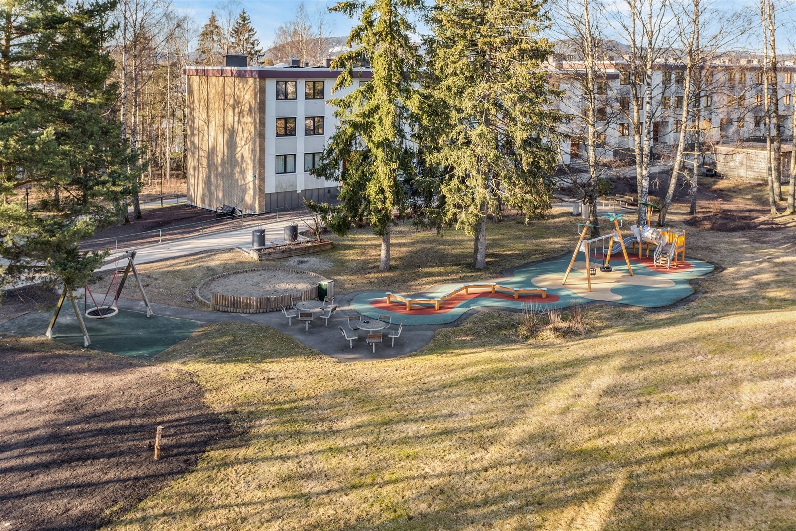 Utsikt fra balkongen. Galleribilde