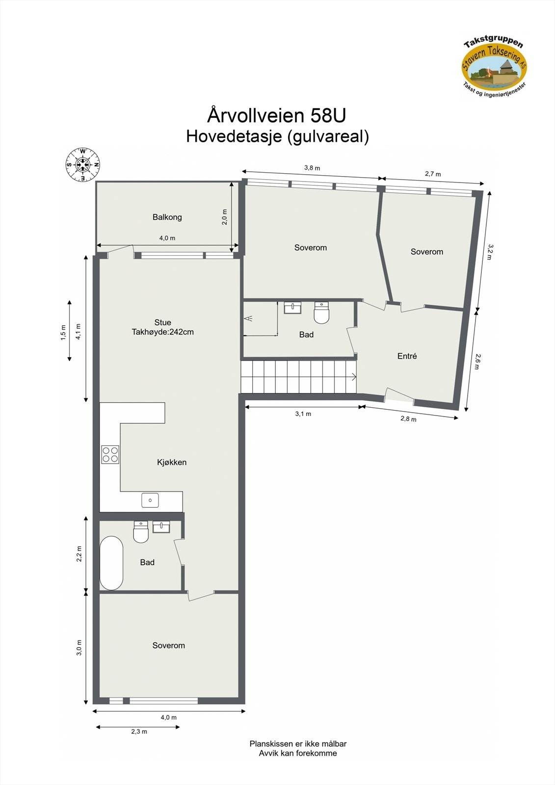 Plantegning. Galleribilde