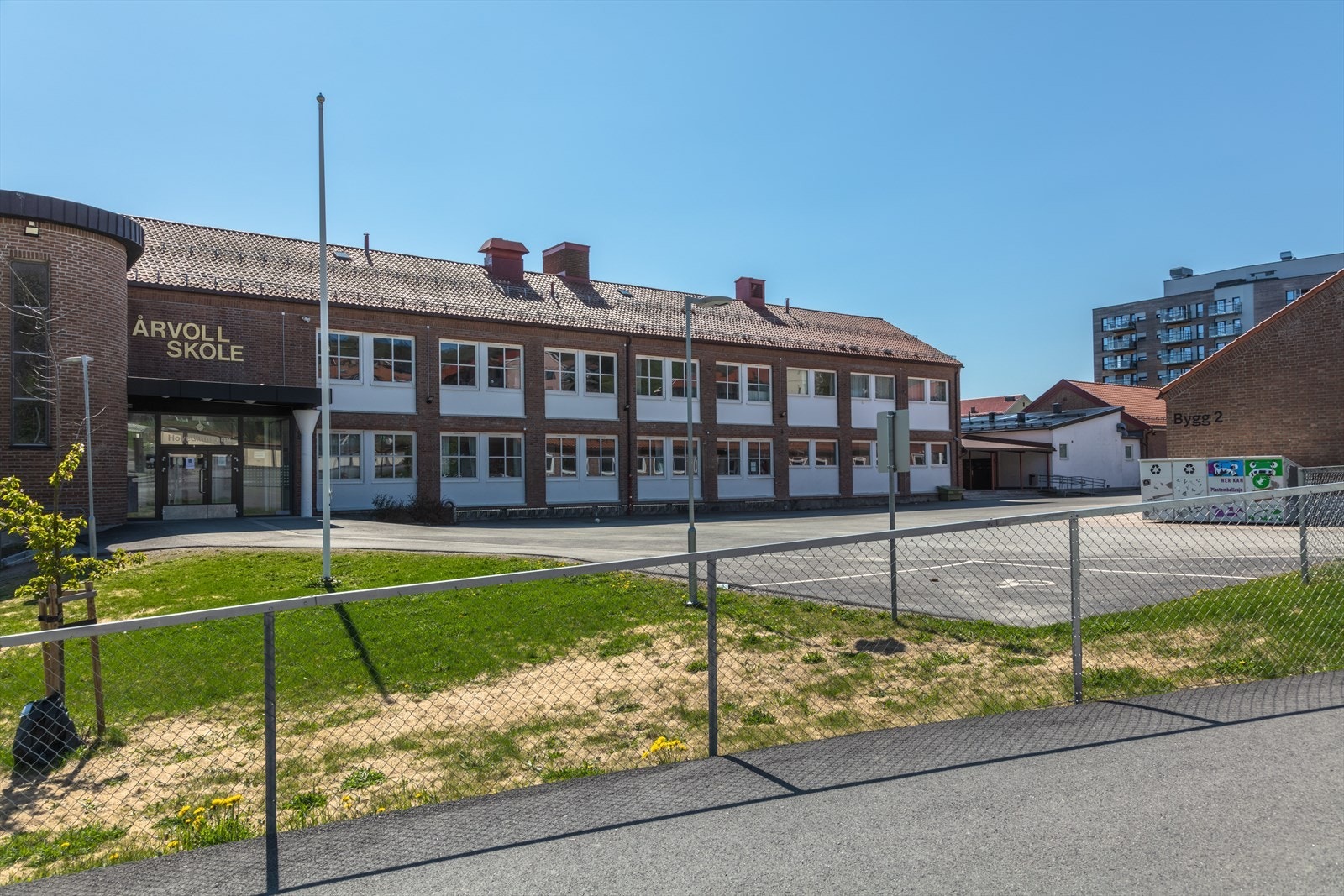 Årvoll skole. Galleribilde