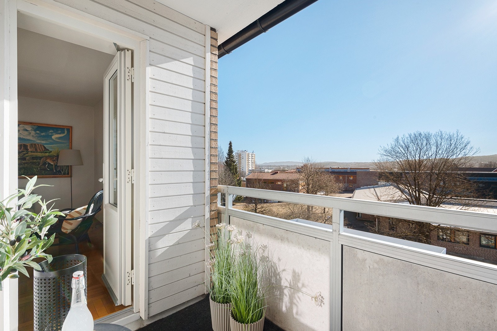 Her kan du nyte solrike dager og lune kvelder. Galleribilde