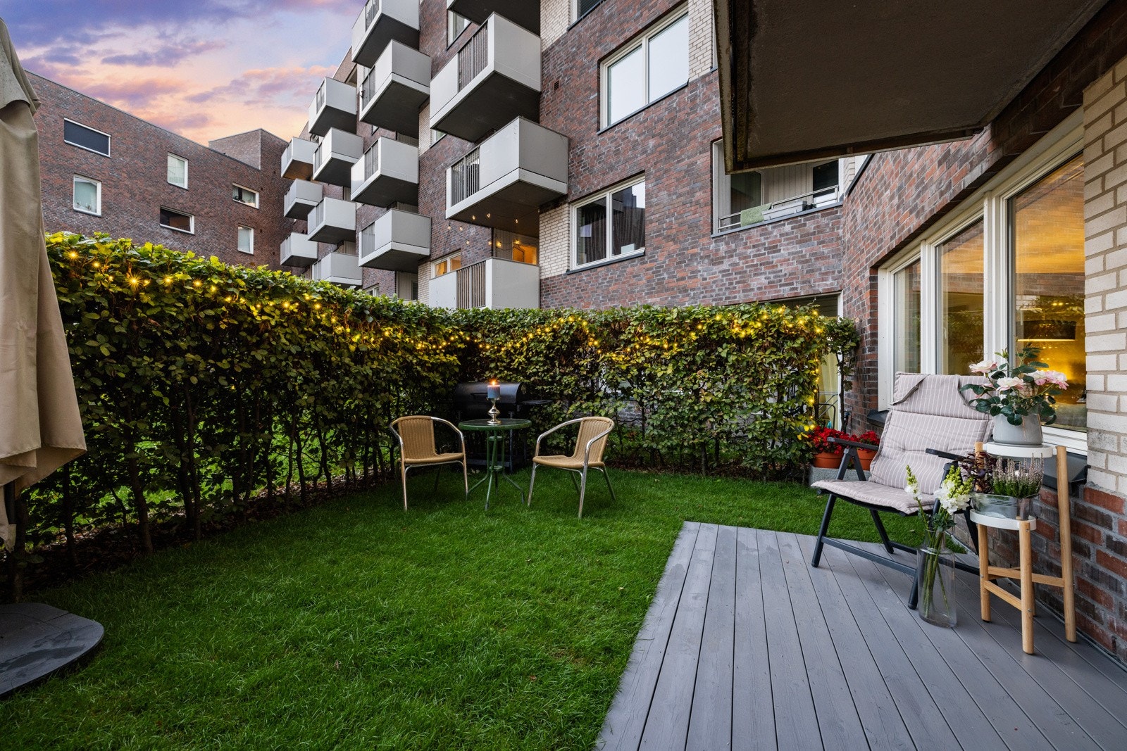 Lun kveldsstemning Galleribilde