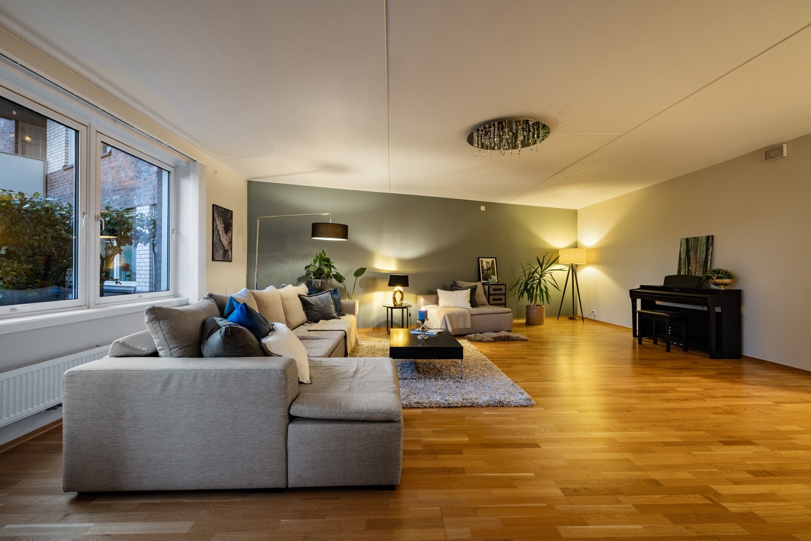 Lun kveldsstemning Galleribilde