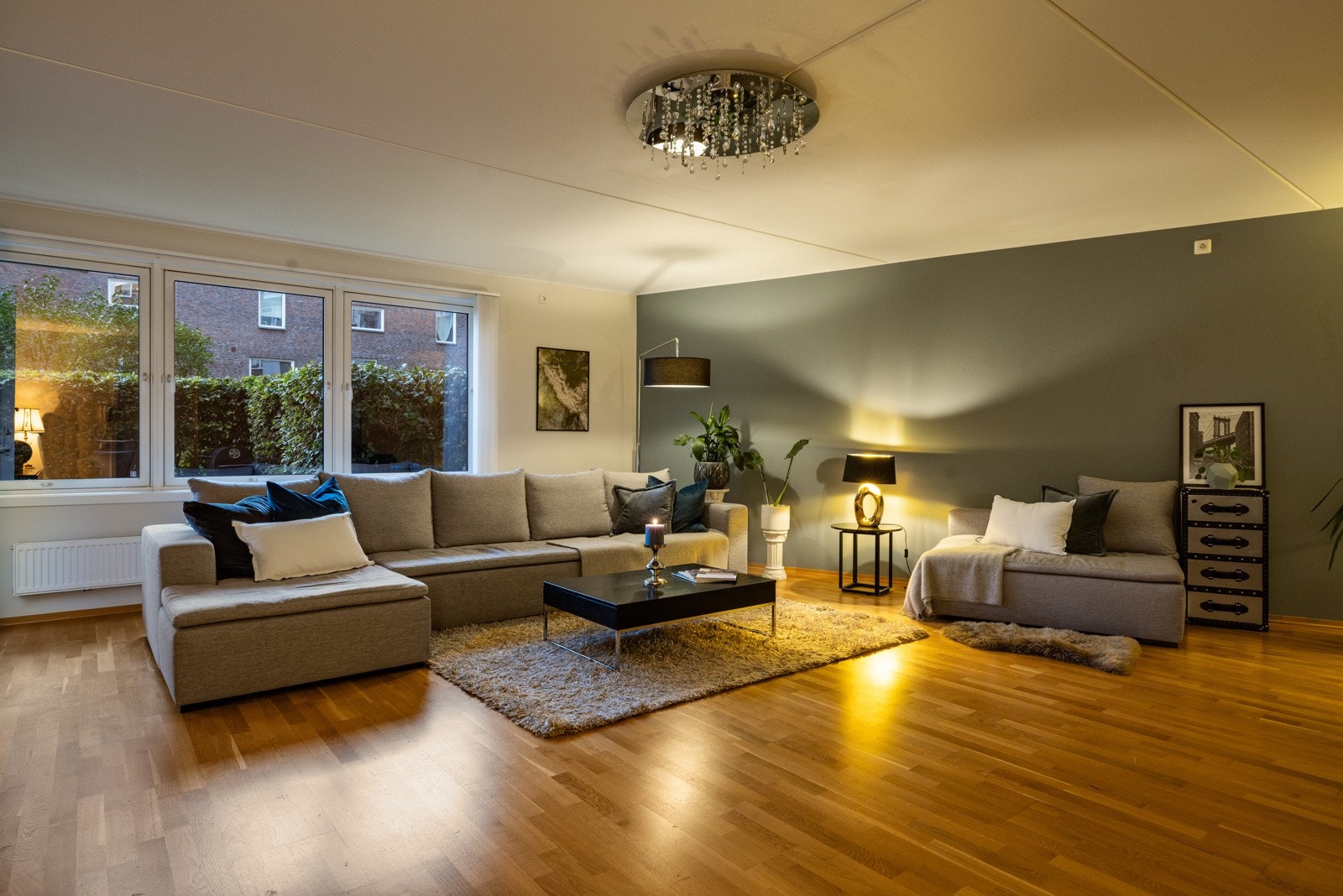 Lun kveldsstemning Galleribilde