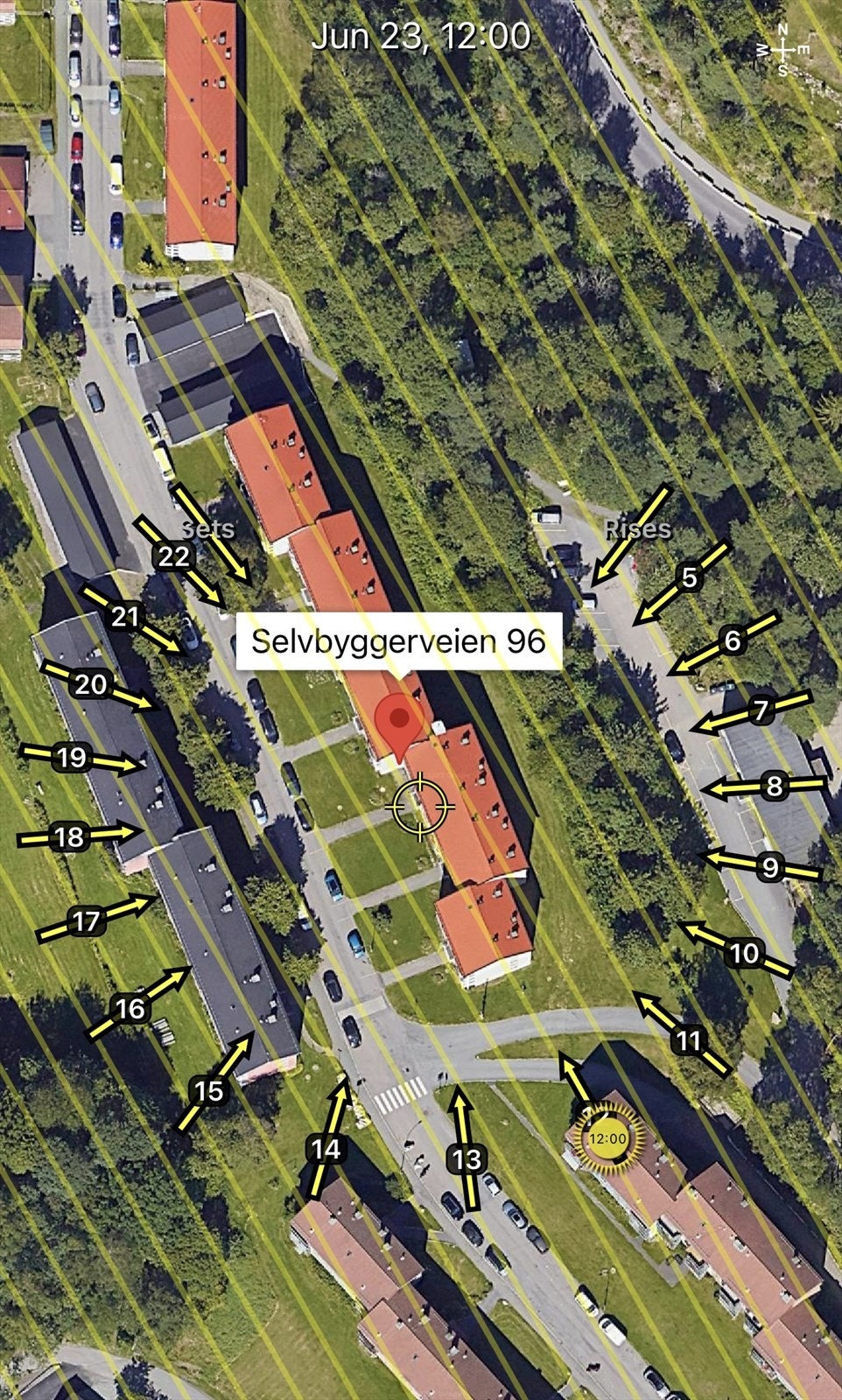 Solkart - illustrasjon Galleribilde
