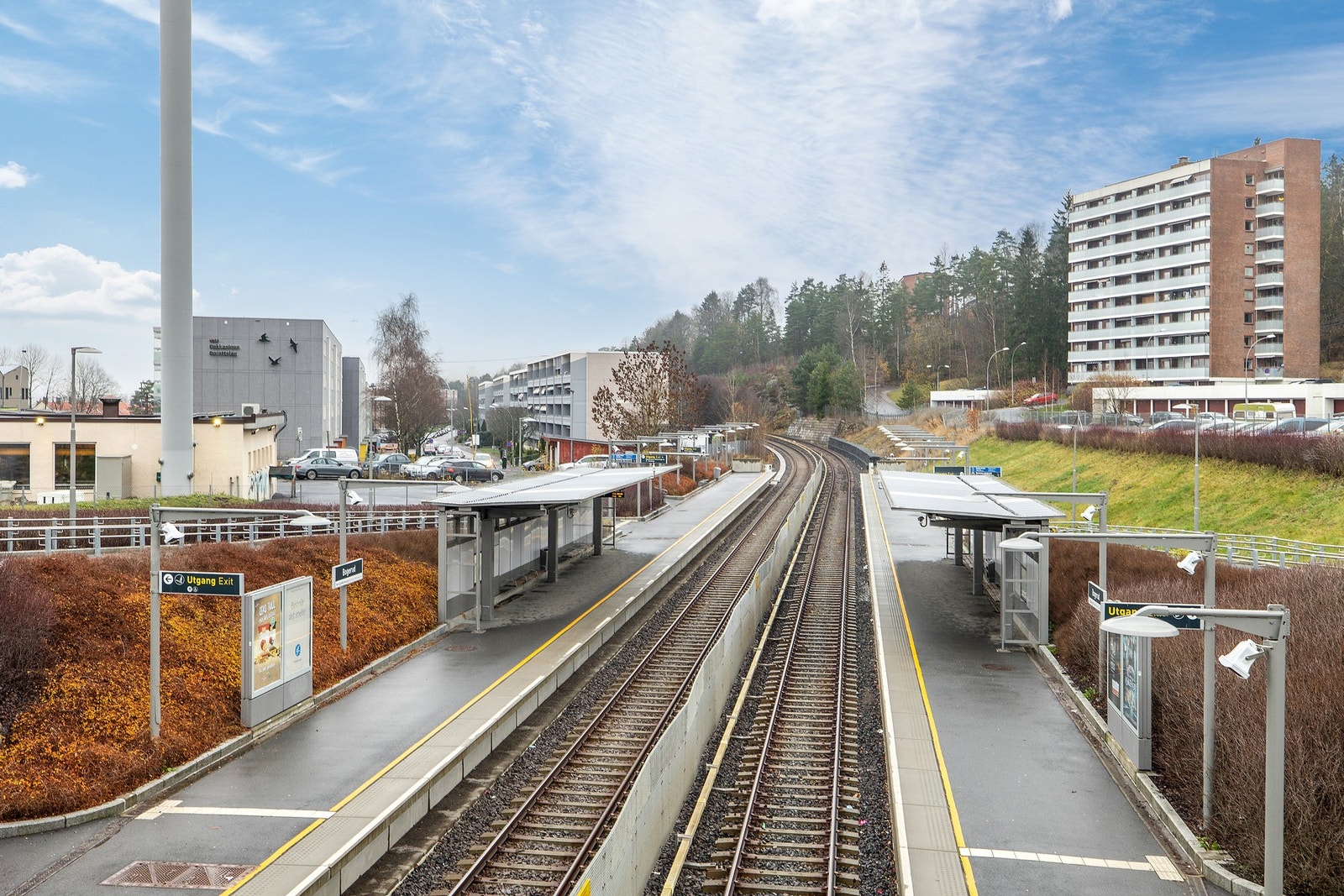 kort vei til offentlig kommunikasjon Galleribilde