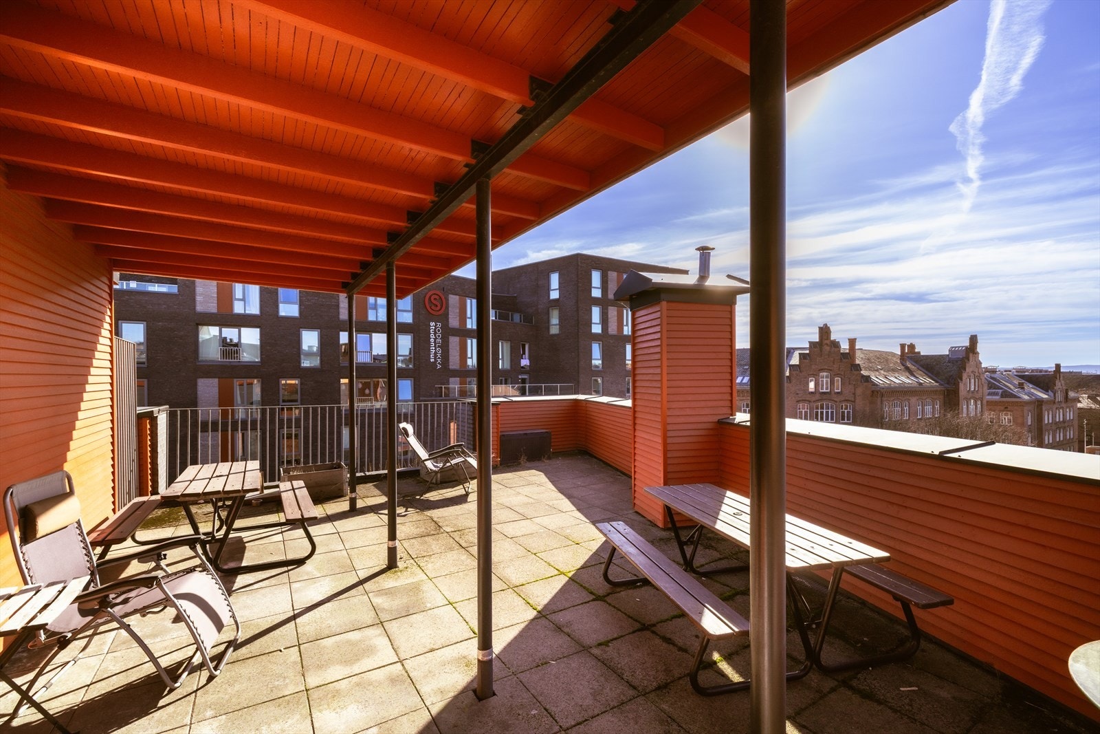 Felles takterrasse Galleribilde