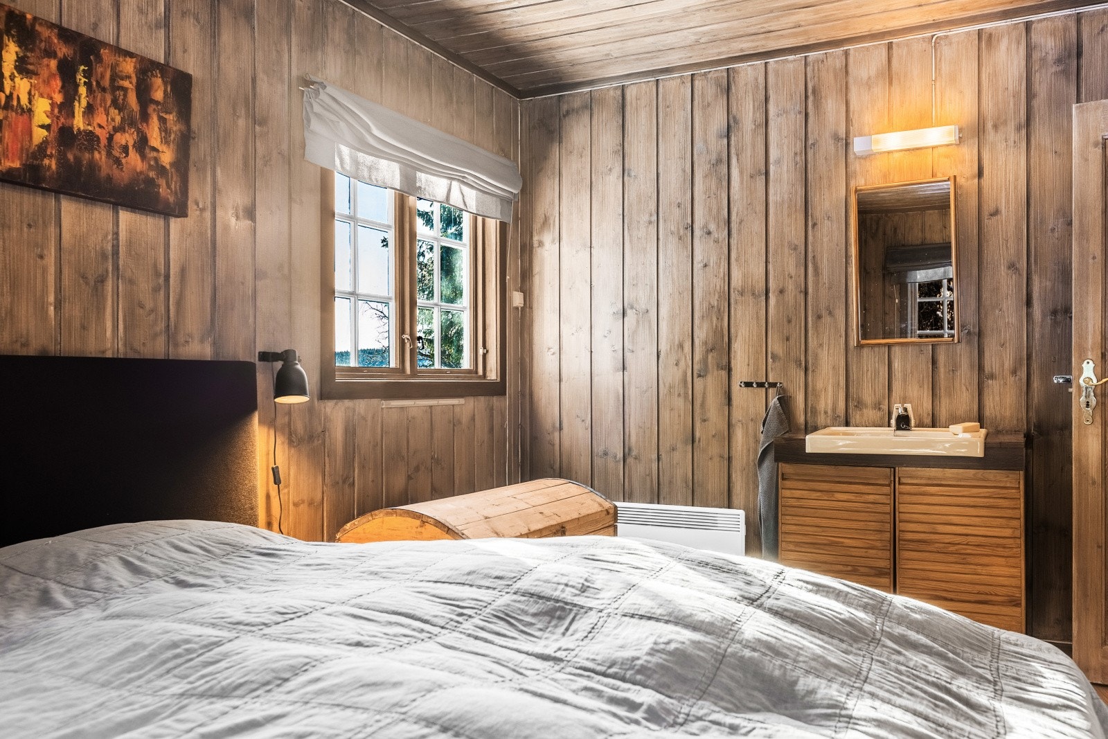 Alle soverommene har innredning med servant. Galleribilde