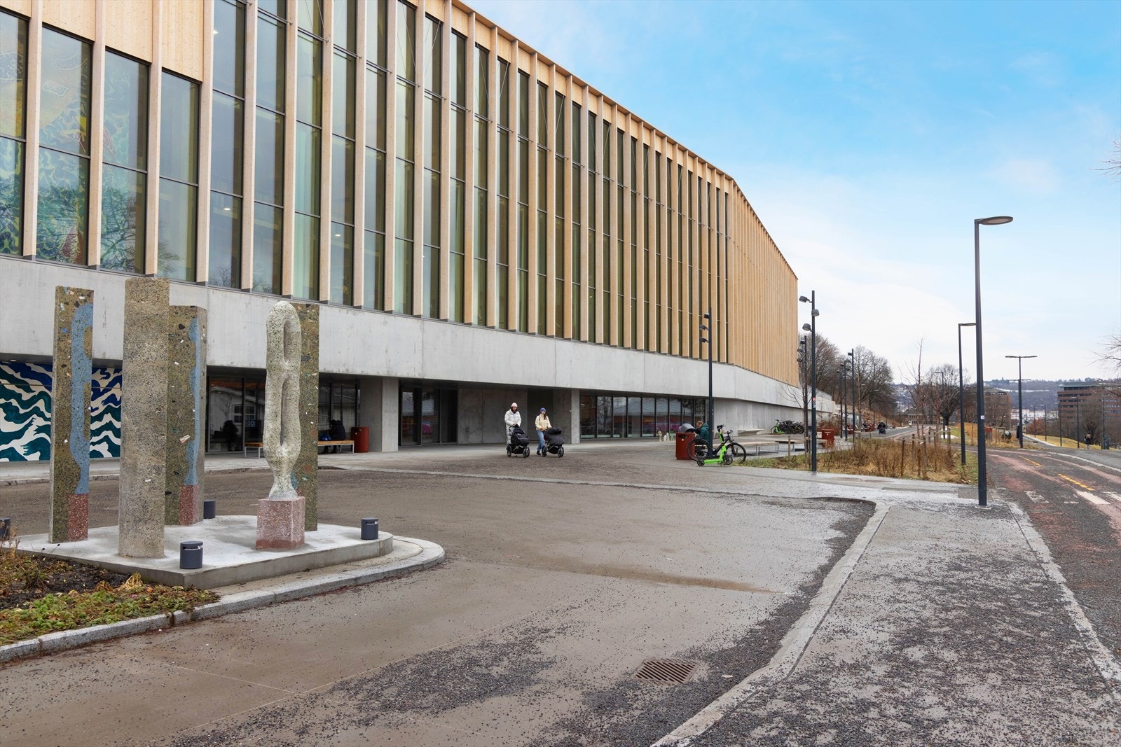 Nye Tøyenbadet like ved! Galleribilde