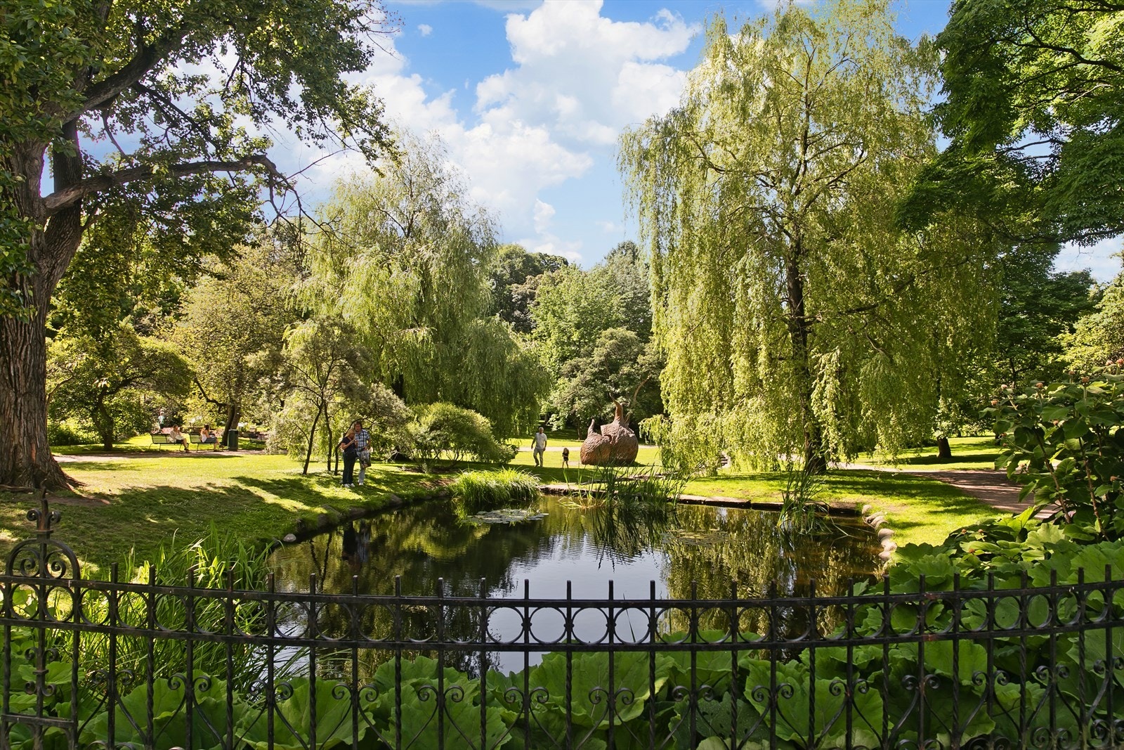 En kort spasertur tar deg til Botanisk hage, med sitt imponerende artsmangfold og fredelige atmosfære - et unikt pustehull midt i byen Galleribilde