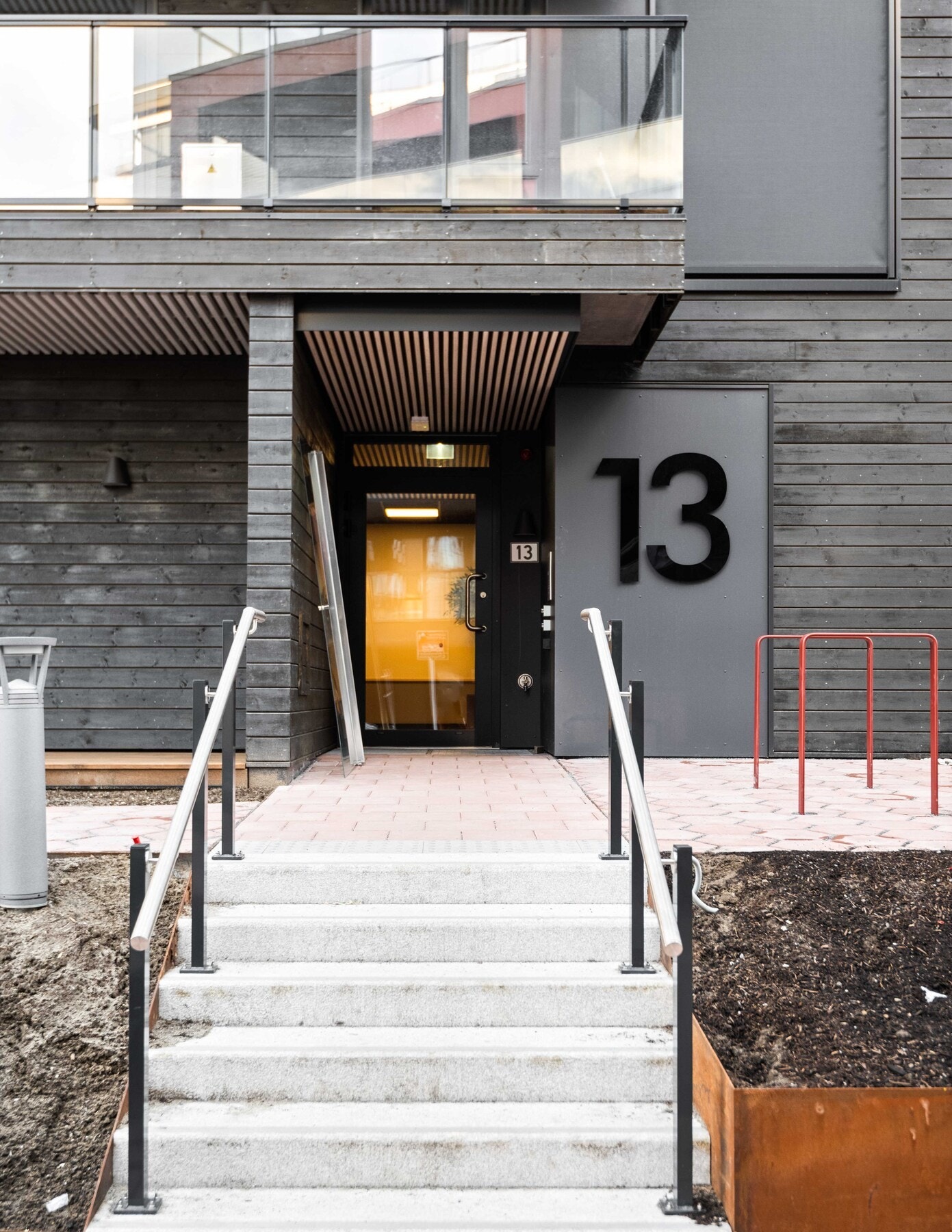 Inngangsparti. Galleribilde