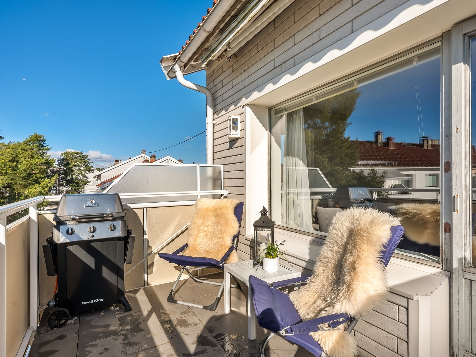 Den er ideell for å nyte ettermiddagssolen og fantastiske solnedganger. Galleribilde