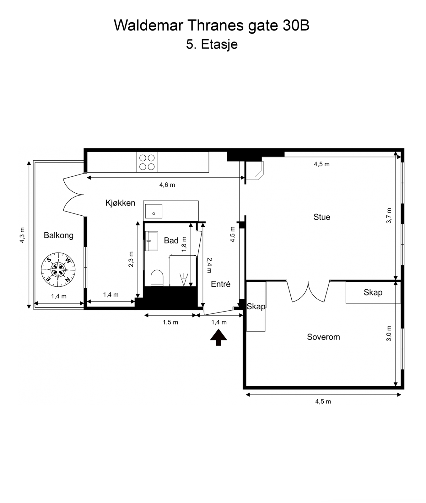 Plantegning. Galleribilde