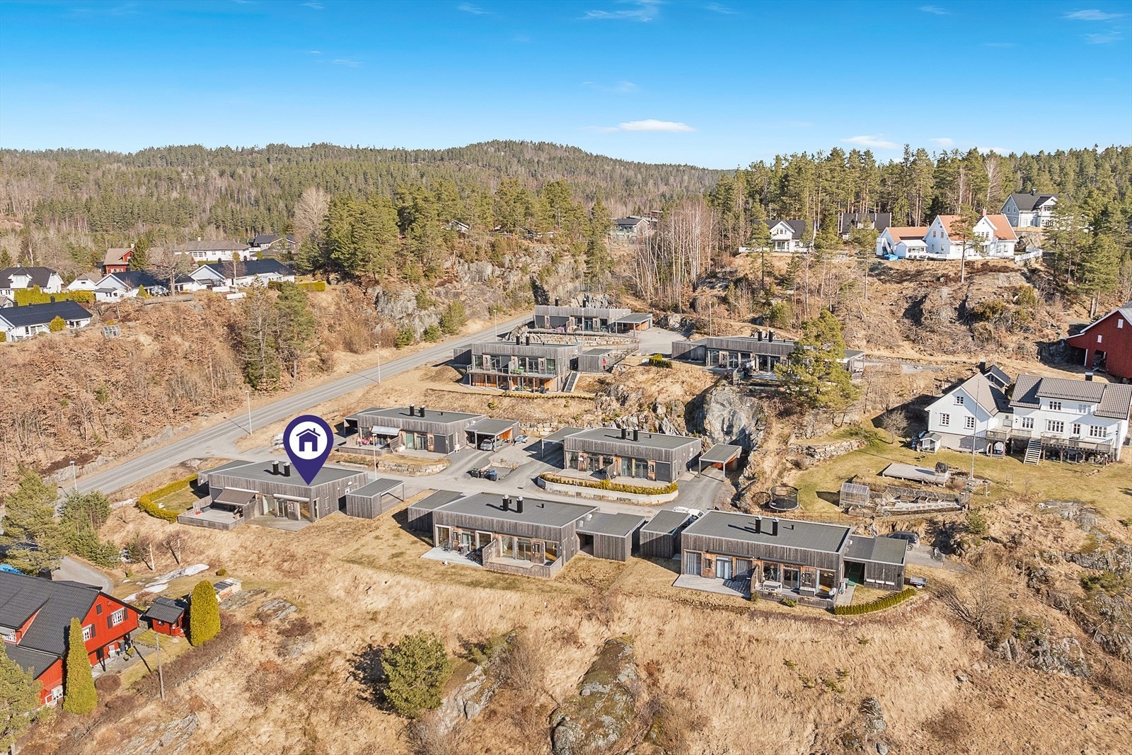 Dronefoto Galleribilde