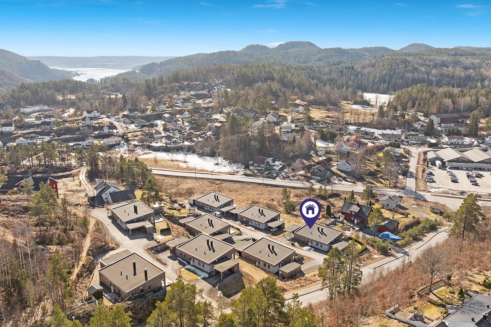 Dronefoto Galleribilde
